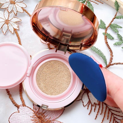 ピンクティーツリーカバーアップグロウクッション/APLIN/クッションファンデーションを使ったクチコミ(5枚目)