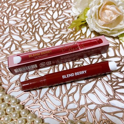 ブレンドベリー リップバルーン/BLEND BERRY/口紅を使ったクチコミ(2枚目)