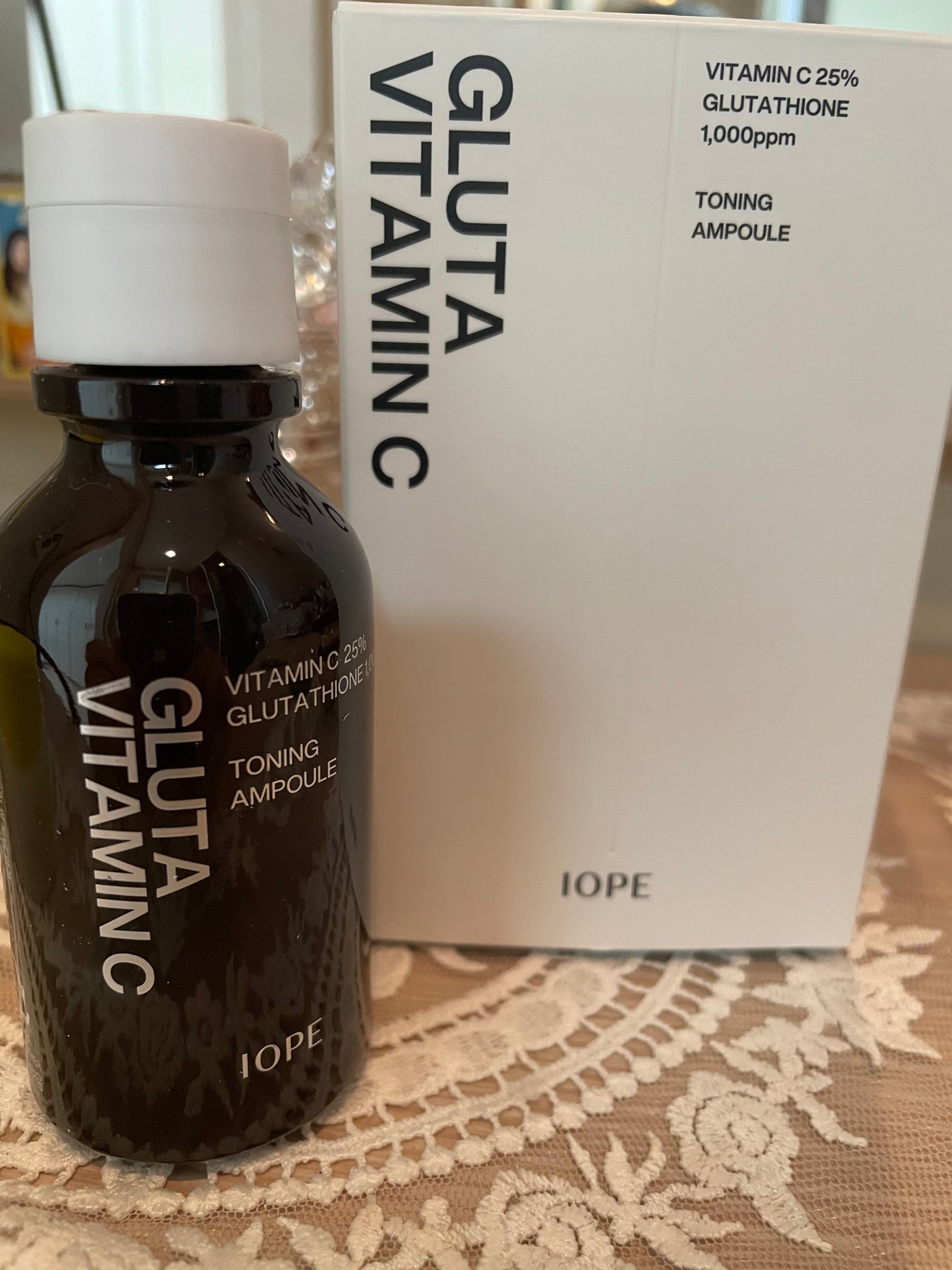 グルタ ビタミンC トーニング アンプル/IOPE/美容液を使ったクチコミ(1枚目)