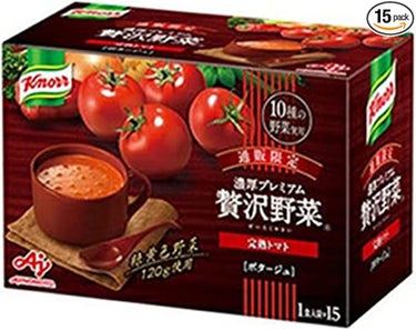 クノール 濃厚プレミアム 贅沢野菜 完熟トマト［ポタージュ］ 味の素