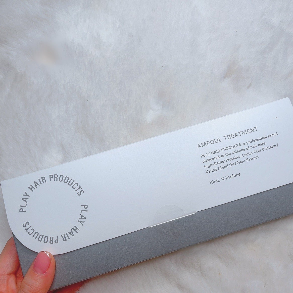 アンプルトリートメント/PLAY HAIR PRODUCTS/アウトバストリートメントを使ったクチコミ(2枚目)