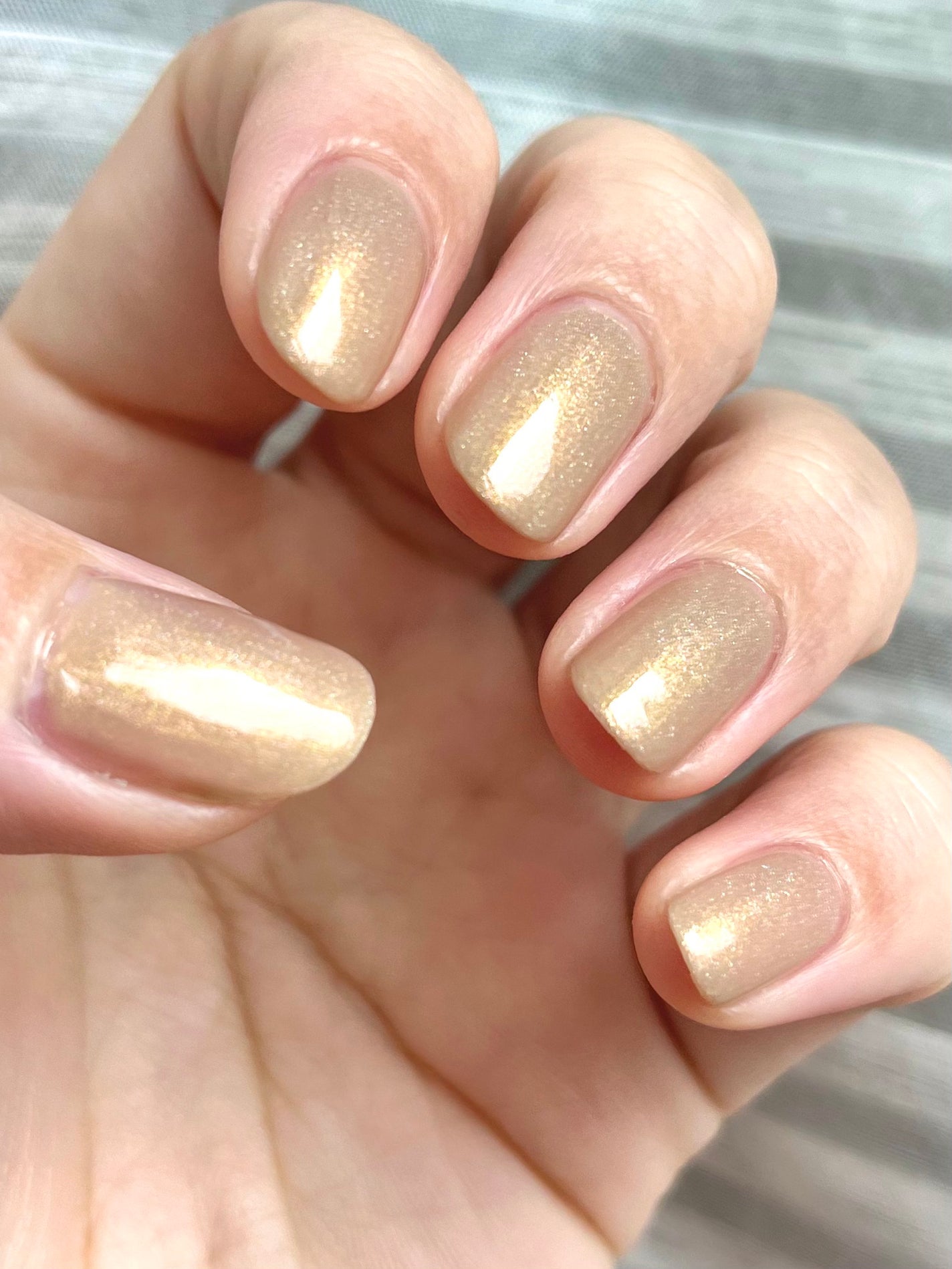 亜麻ネイル/SHIRO/マニキュアを使ったクチコミ(1枚目)