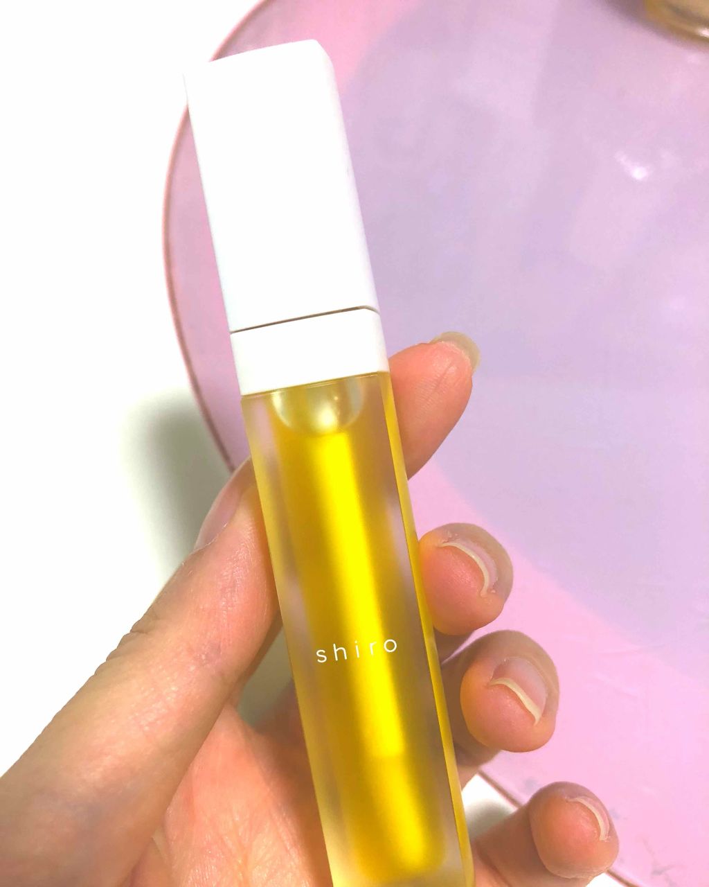 エッセンスリップオイル/SHIRO/リップオイルを使ったクチコミ（1枚目）