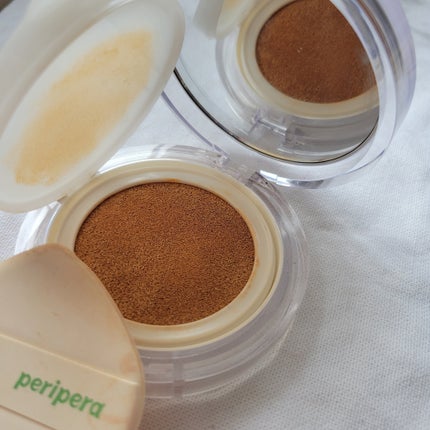 PERIPERA ムードヴィーガングロークッションのクチコミ「軽いつけ心地!韓国ツヤ肌クッションファンデ✨
【使った商品】
PERIPERA
ムードヴィーガ.....」(3枚目)