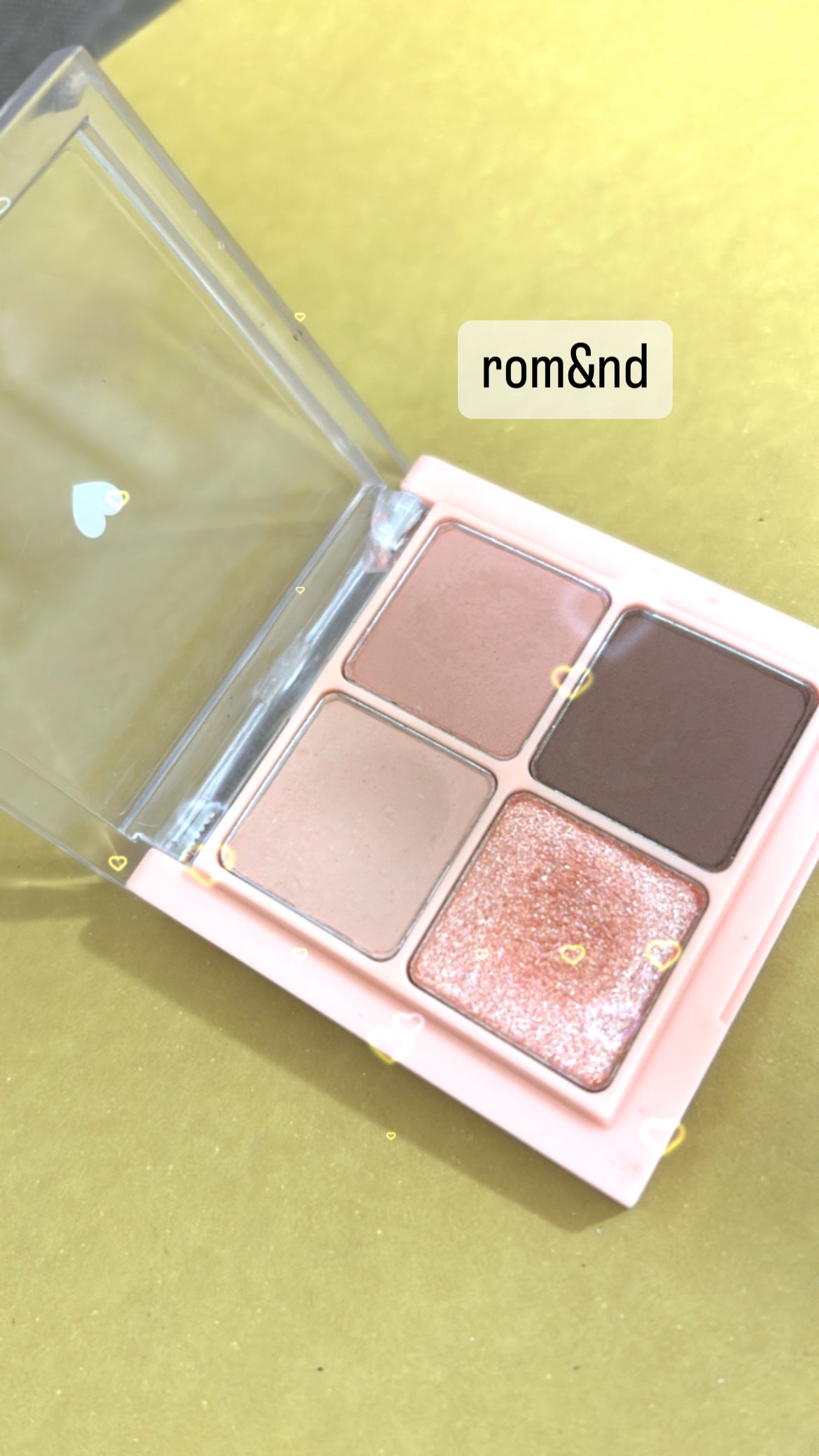 ベターザンアイズ/rom&nd/アイシャドウパレットを使ったクチコミ(1枚目)