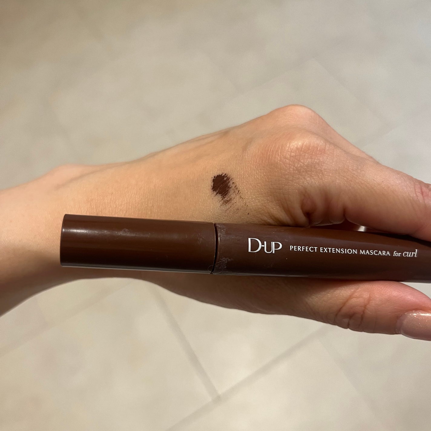パーフェクトエクステンション マスカラ for カール/D-UP/マスカラを使ったクチコミ(1枚目)