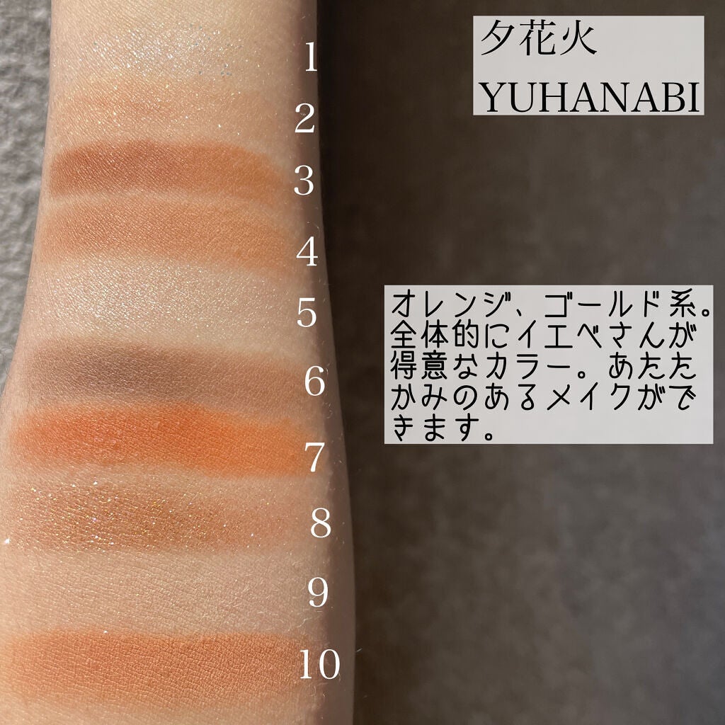 トラ十色アイシャドウパレット/COLORKEY/アイシャドウパレットを使ったクチコミ(4枚目)