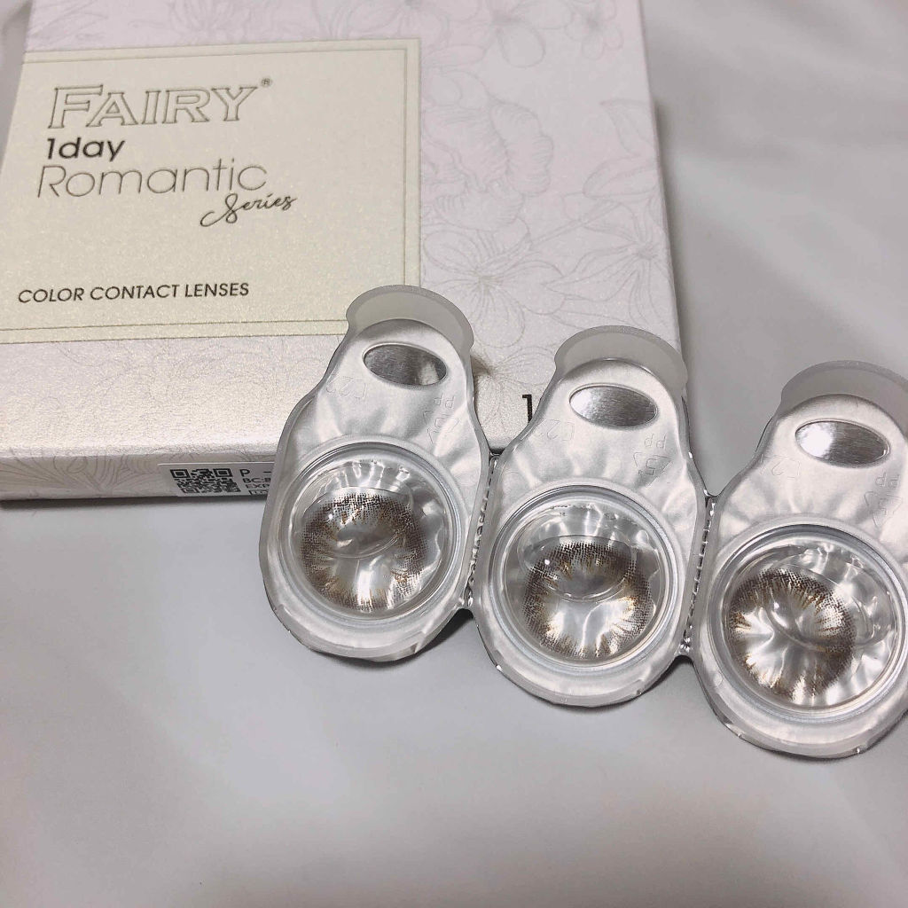 FAIRY1DAY　Romantic series/FAIRY/ワンデー（１DAY）カラコンを使ったクチコミ（1枚目）