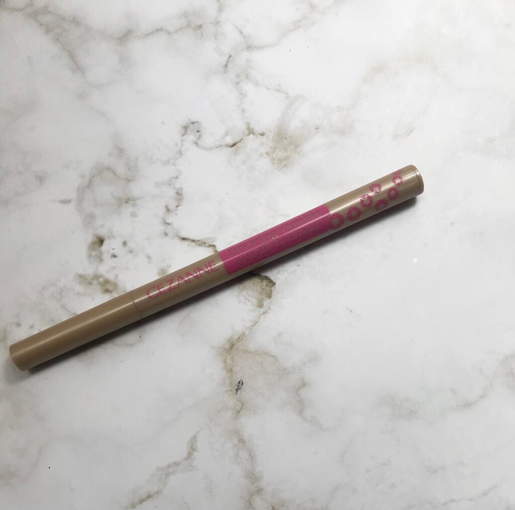 描くふたえアイライナー/CEZANNE/リキッドアイライナーを使ったクチコミ(1枚目)