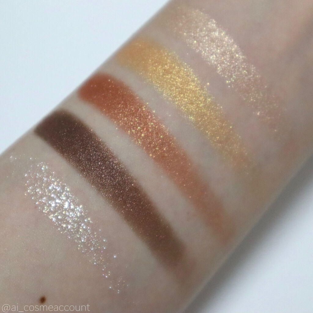 パーフェクトスタイリストアイズ 25 ミモザオレンジ/キャンメイク/アイシャドウパレットを使ったクチコミ（2枚目）