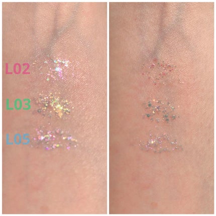 星タイプリキッドアイシャドウ L03 エメラルドティアーズ/HEXZE(ヘックスゼ)/リキッドアイシャドウの画像