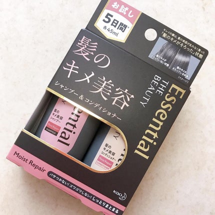 THE BEAUTY 髪のキメ美容シャンプー/コンディショナー<モイストリペア> /エッセンシャル/市販シャンプーを使ったクチコミ(1枚目)