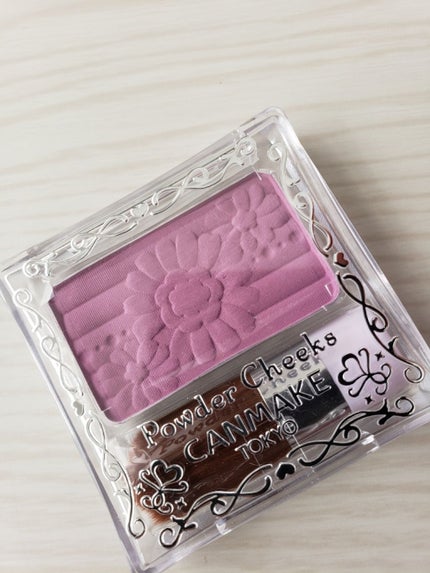 【旧品】パウダーチークス/キャンメイク/パウダーチークを使ったクチコミ(1枚目)