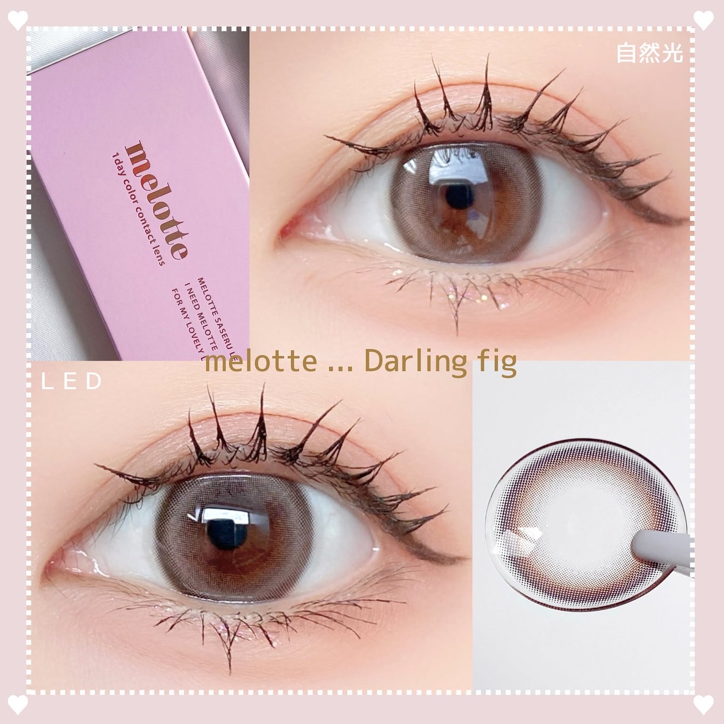 melotte 1day/melotte/ワンデー(1DAY)カラコンを使ったクチコミ(4枚目)