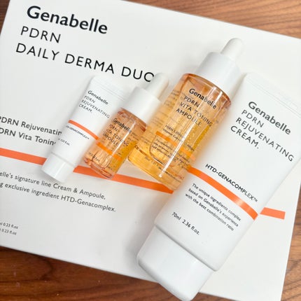 PDRNデイリーダーマデュオSET/Genabelle/スキンケアキットを使ったクチコミ(6枚目)