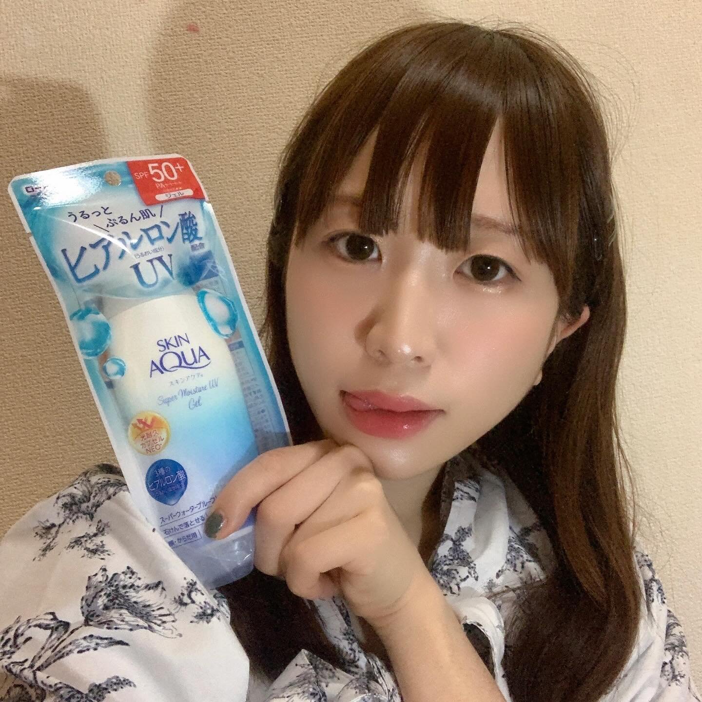 スキンアクア スーパーモイスチャージェル/スキンアクア/日焼け止めジェルを使ったクチコミ（3枚目）