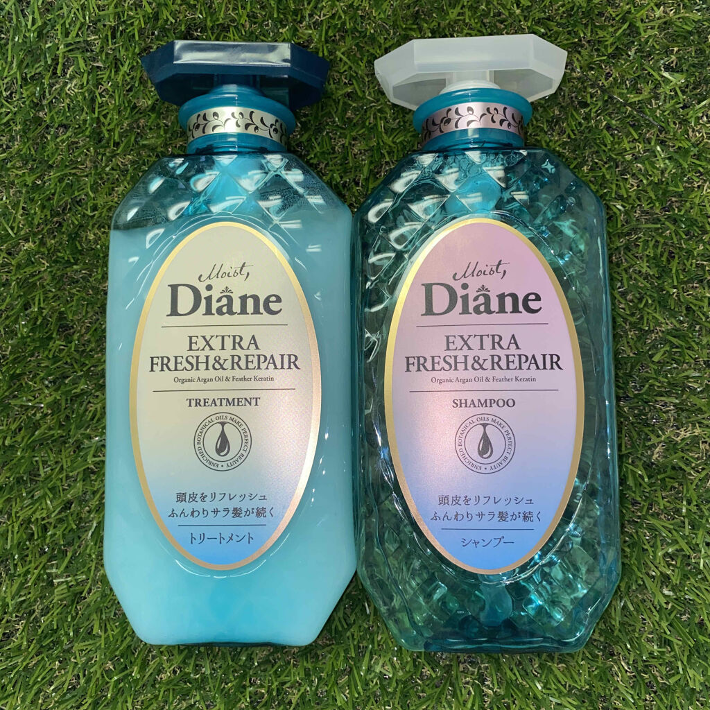 パーフェクトビューティ エクストラフレッシュ＆リペア シャンプー＆トリートメント/ダイアン/市販シャンプーを使ったクチコミ（2枚目）