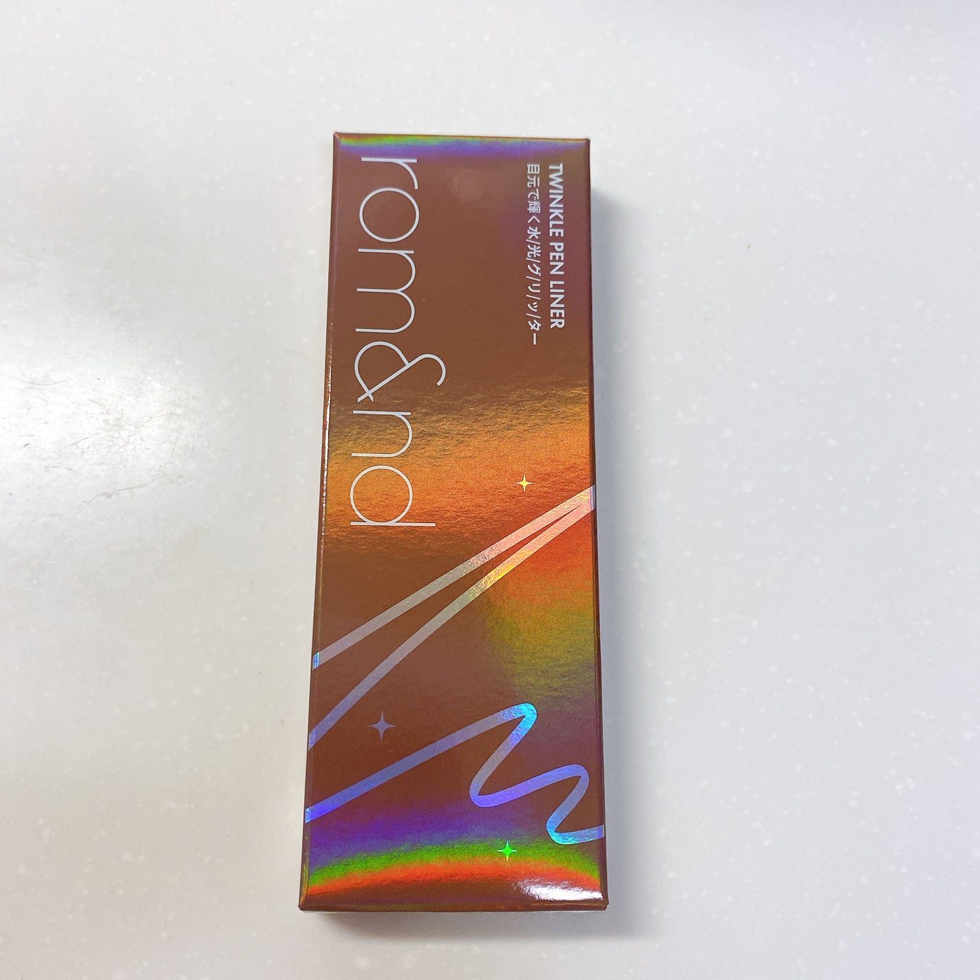 トゥインクルペンライナー/rom&nd/リキッドアイライナーを使ったクチコミ(1枚目)