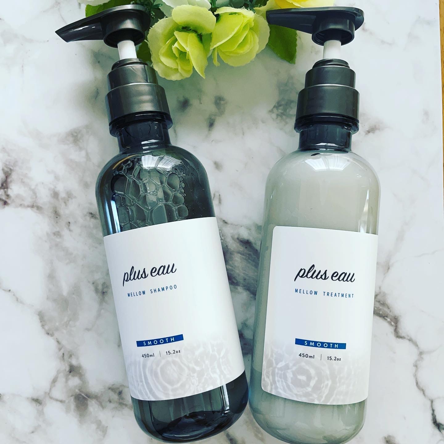 メロウシャンプー/メロウトリートメント/plus eau/市販シャンプーを使ったクチコミ（1枚目）