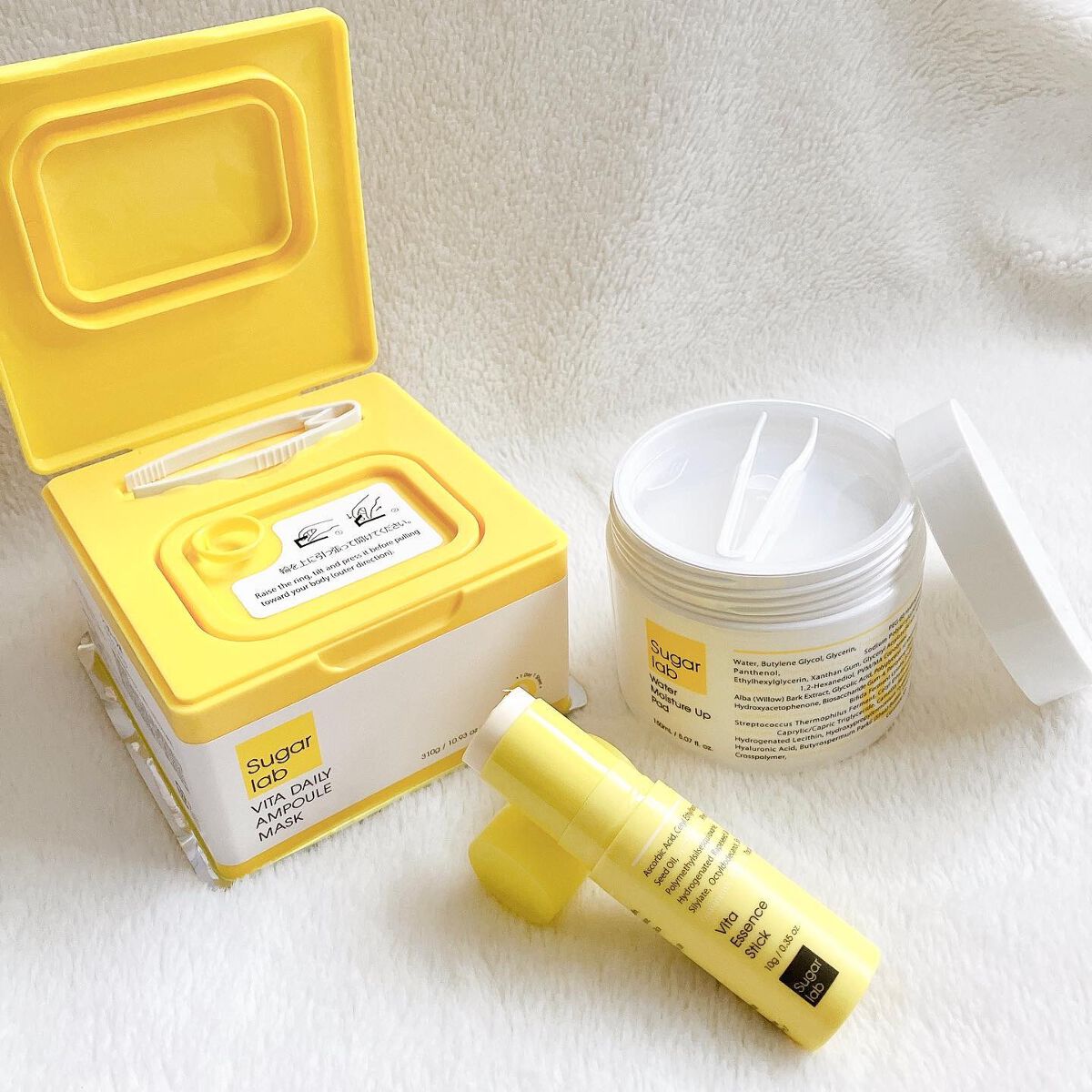 ウォーターモイスチャーアップパッド/Sugar Lab/トナーパッドを使ったクチコミ(2枚目)