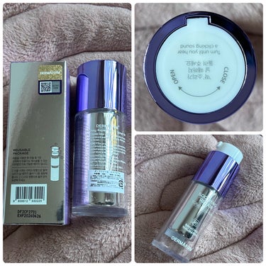 ダーマファーム SOOTHING REPAIR TONING SERUM R4のクチコミ「色素沈着とはお別れ👋🏻‪の弾力ケアをSTART編🫡💜🤍

#PR┊︎#提供 

☺︎ダーマファ.....」（2枚目）