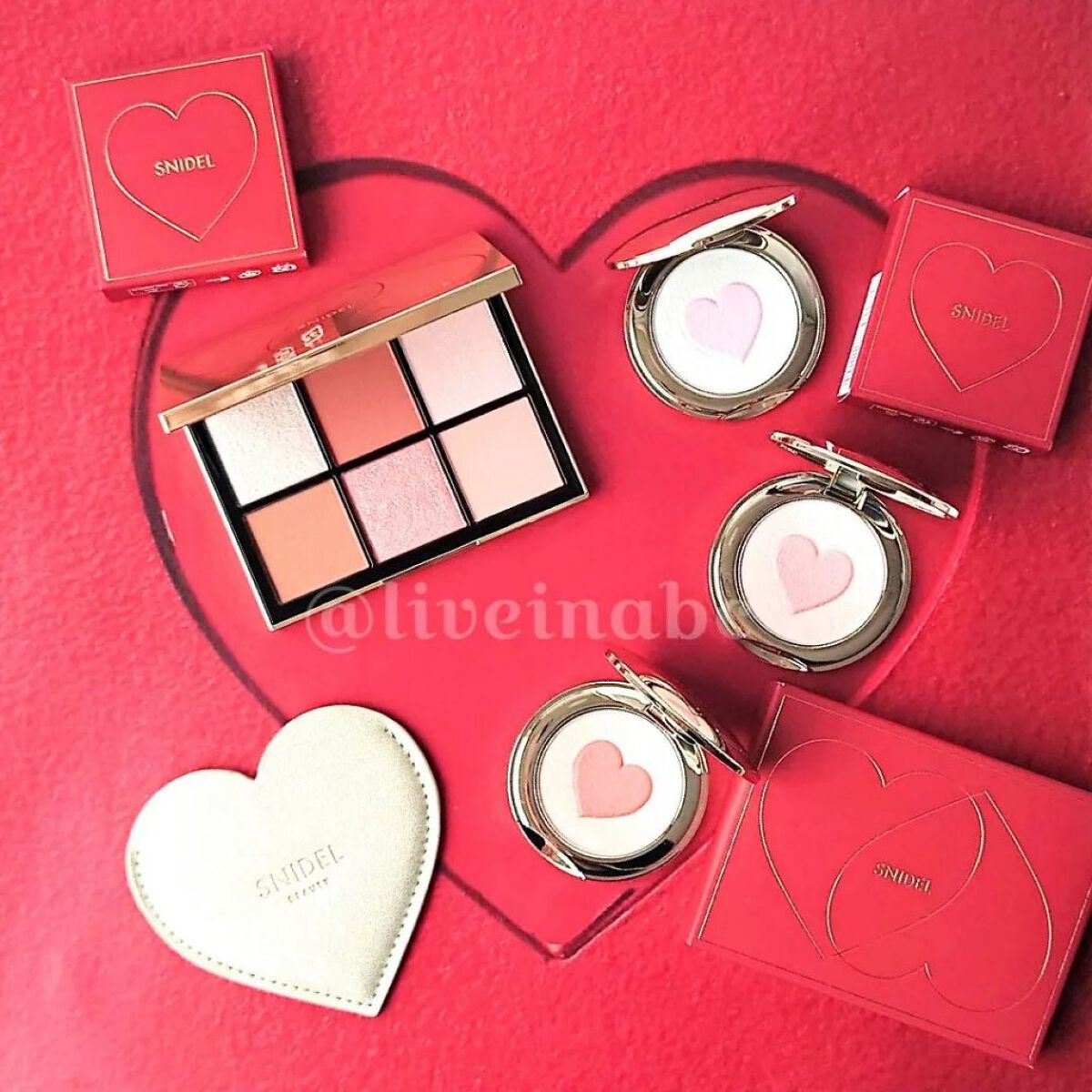 ブラッシング ハート EX01 Blushing Red /SNIDEL BEAUTY/パウダーチークを使ったクチコミ（1枚目）