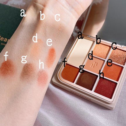 ドットオンムードアイパレット/Heart Percent/アイシャドウパレットを使ったクチコミ(6枚目)