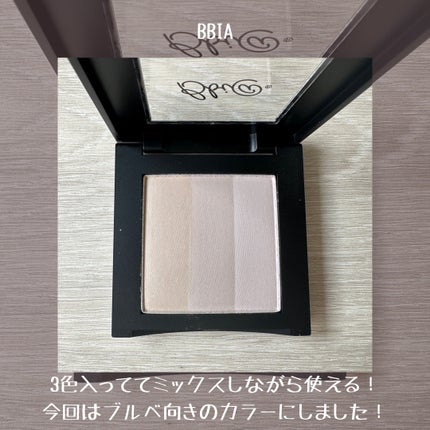 ラストブラッシュ/BBIA/パウダーチークを使ったクチコミ(3枚目)
