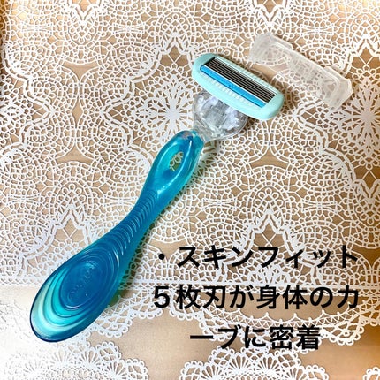 ハイドロシルク 敏感肌用 ホルダー (刃付き+替刃1コ)/ハイドロシルク/シェーバーを使ったクチコミ(3枚目)