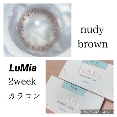 LuMia(ルミア)　2week/LuMia/２週間（２WEEKS）カラコンを使ったクチコミ（1枚目）