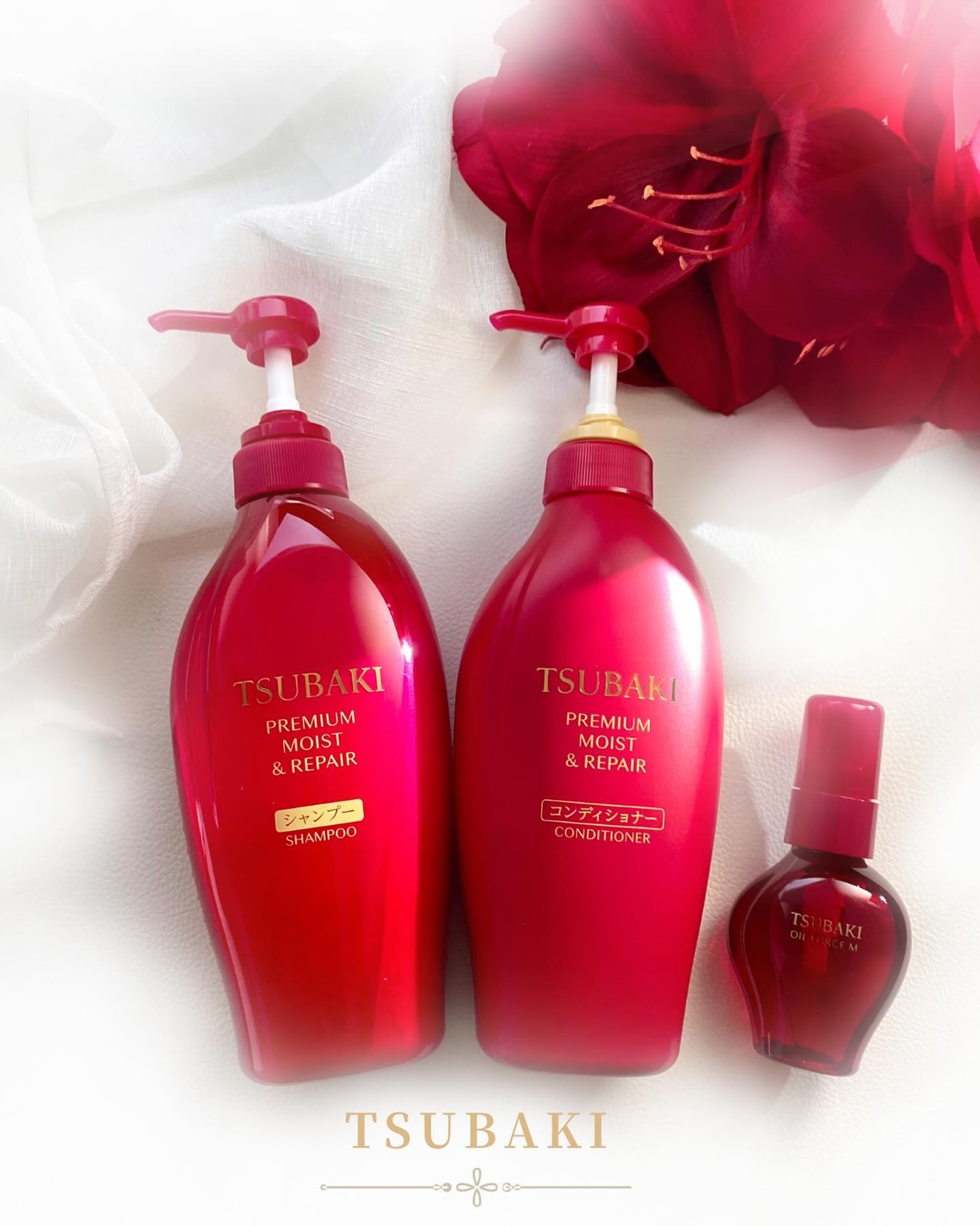 TSUBAKI プレミアム モイスト＆リペア シャンプー/コンディショナー/TSUBAKI/市販シャンプーを使ったクチコミ（1枚目）