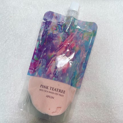 ピンクティーツリーライスシカウォッシュオフパック/APLIN/洗い流すパック・マスクを使ったクチコミ(1枚目)