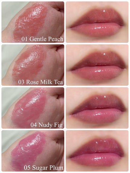 メルティングキャンディーバーム/dasique/口紅を使ったクチコミ(3枚目)