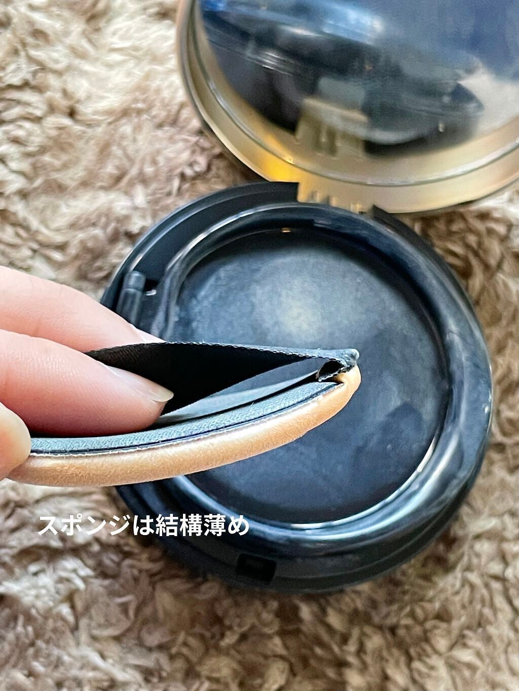 フローレス ルミエール ラディアンス パーフェクティング クッション/ローラ メルシエ/クッションファンデーションを使ったクチコミ(4枚目)