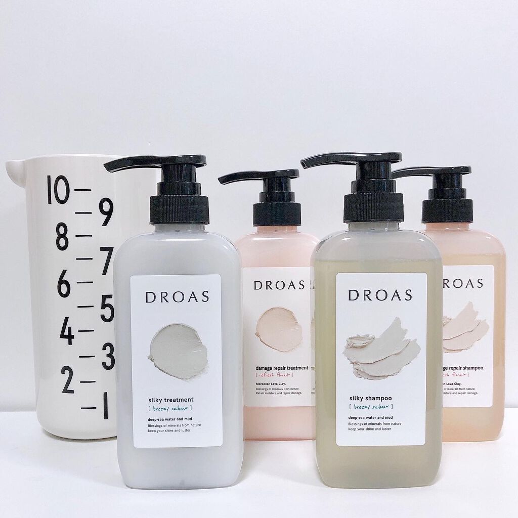 シルキーシャンプー/トリートメント/DROAS/市販シャンプーを使ったクチコミ(1枚目)