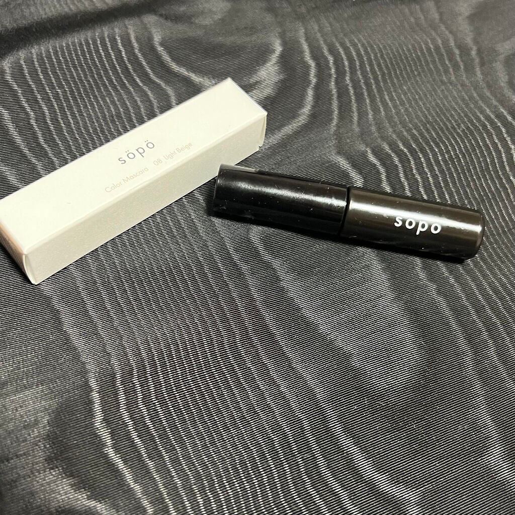 カラーマスカラ/sopo/マスカラを使ったクチコミ(1枚目)