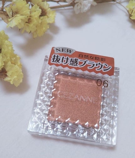 シングルカラーアイシャドウ/CEZANNE/単色アイシャドウを使ったクチコミ(1枚目)