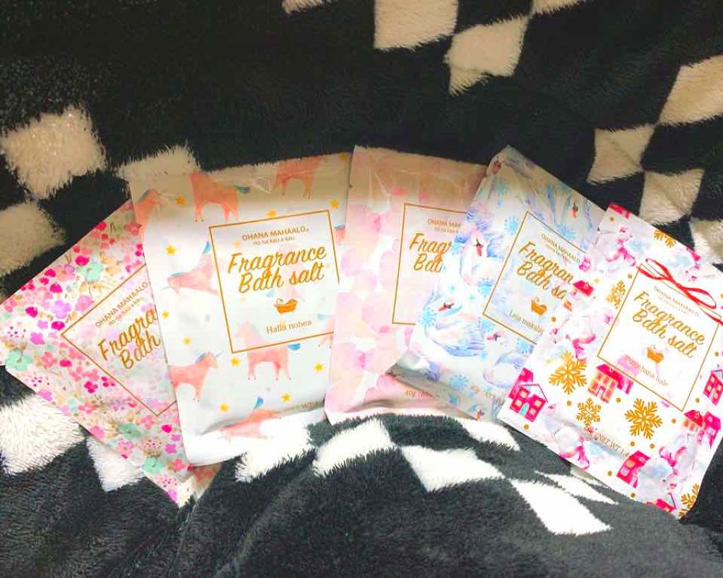 オハナ・マハロ フレグランスバスソルト/OHANA MAHAALO/無機塩系入浴剤を使ったクチコミ（2枚目）