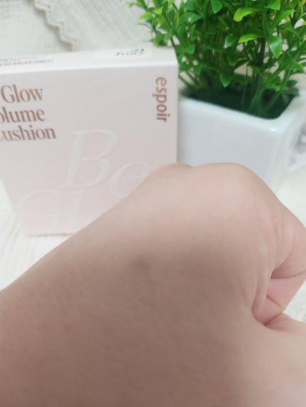 エスポア ビーグロー ボリュームクッション/espoir/クッションファンデーションを使ったクチコミ(3枚目)