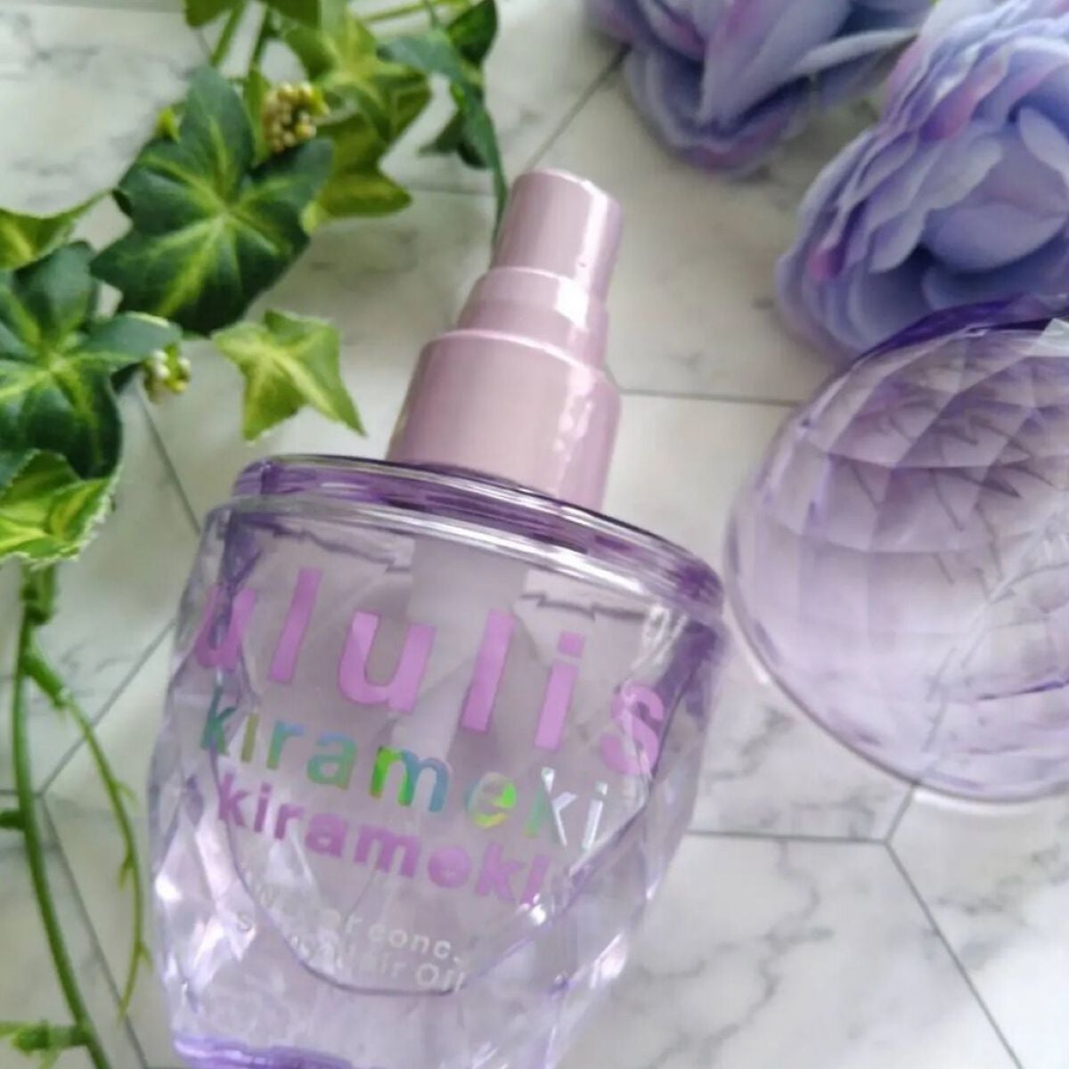 キラメキ ウォーターコンク シャイニー ヘアオイル/ululis/ヘアオイルを使ったクチコミ(2枚目)