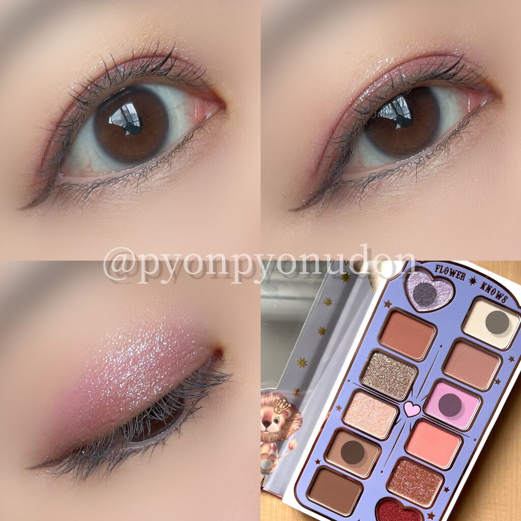 サーカスシリーズ12色アイシャドウパレット /FlowerKnows/アイシャドウパレットを使ったクチコミ(5枚目)