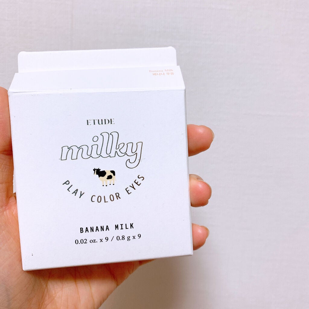 プレイカラーアイズ ≪ミルキーコレクション≫/ETUDE/アイシャドウパレットを使ったクチコミ(2枚目)