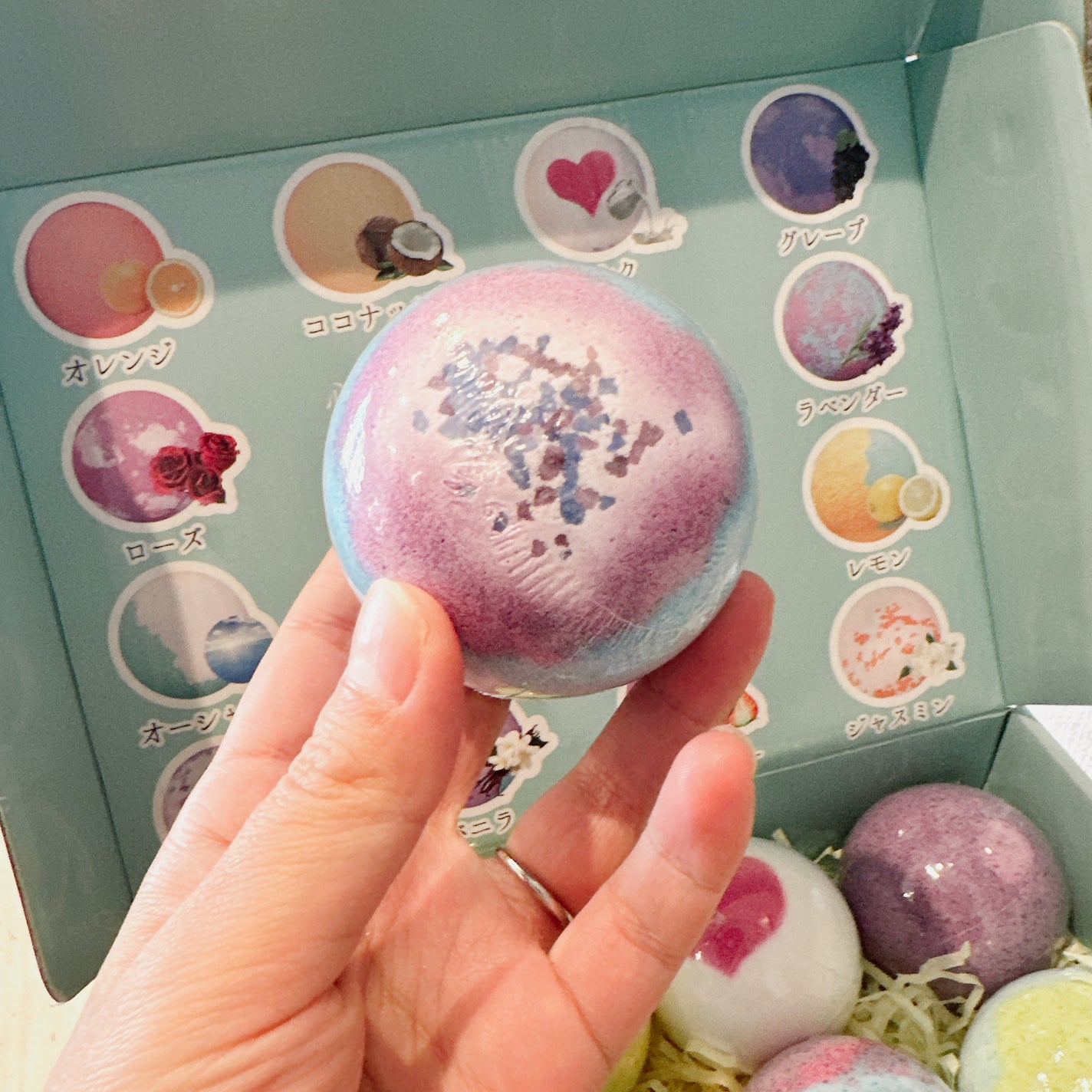 レリシア バスボム〈入浴剤〉bm1/Relysia/バスグッズを使ったクチコミ(3枚目)