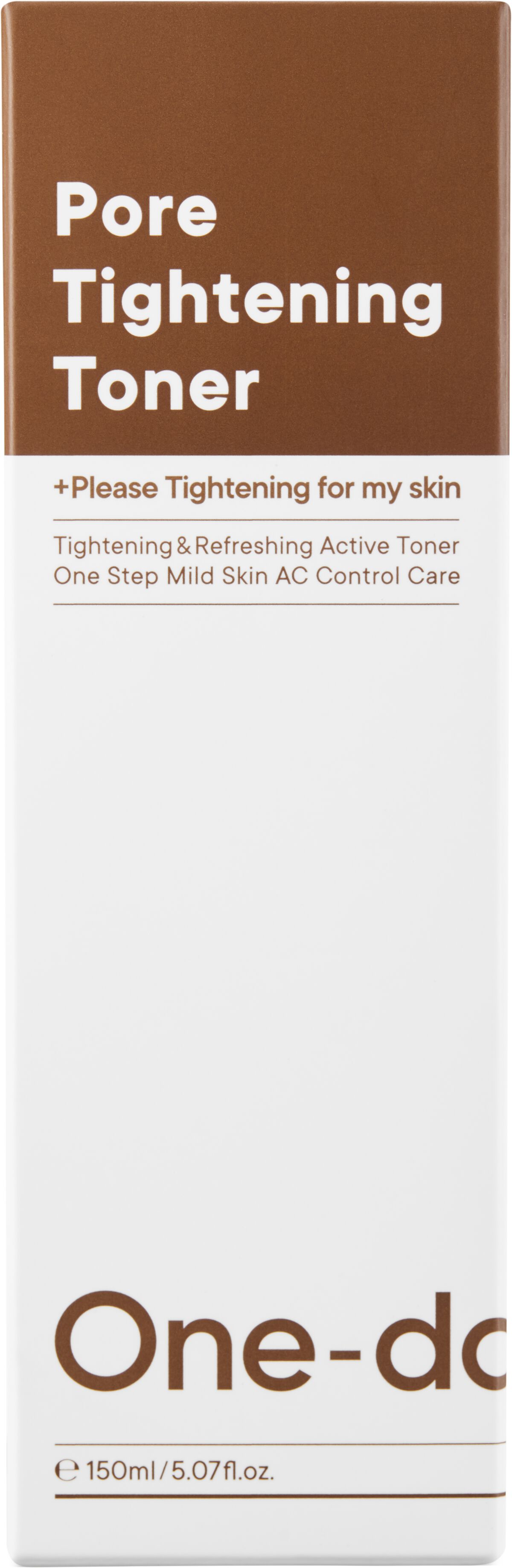 ポアタイトニングトナー One-day's you