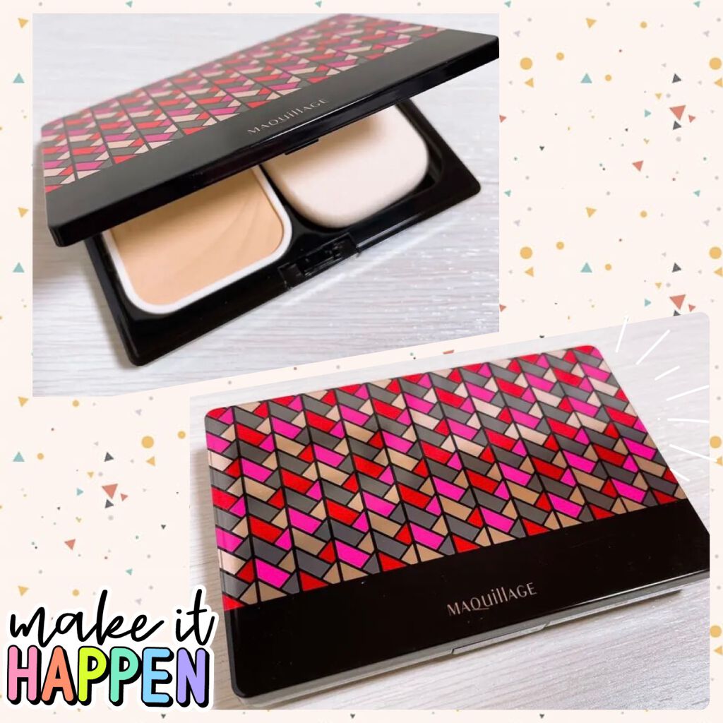 ドラマティックパウダリー UV ベージュオークル10/マキアージュ/パウダーファンデーションを使ったクチコミ（1枚目）