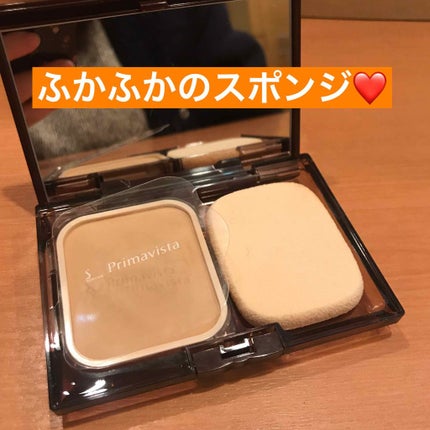 くずれにくい きれいな素肌質感パウダーファンデーション/プリマヴィスタ/パウダーファンデーションを使ったクチコミ(2枚目)