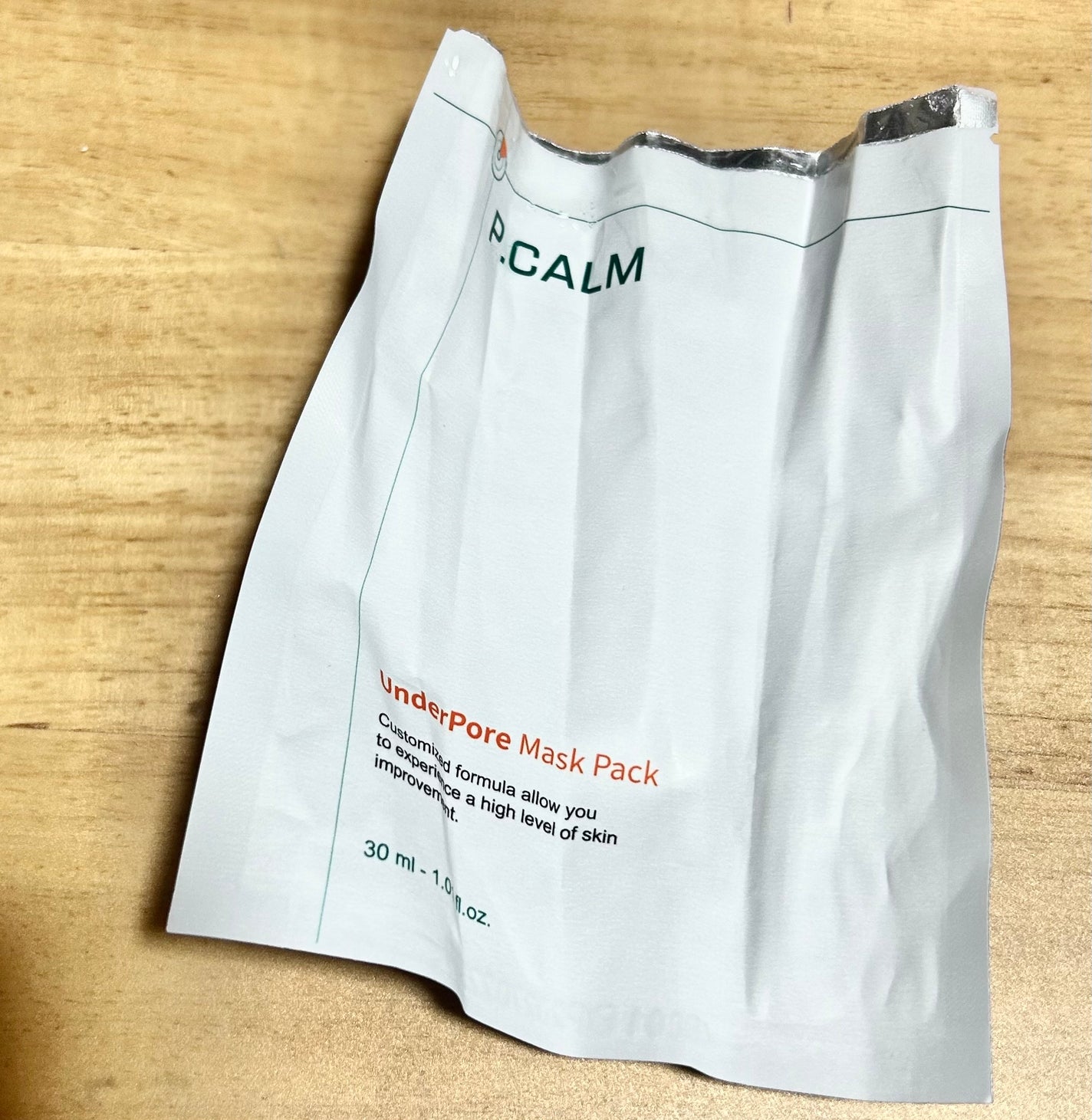 アンダーポアマスクパック/P.CALM/シートマスク・パックを使ったクチコミ(1枚目)