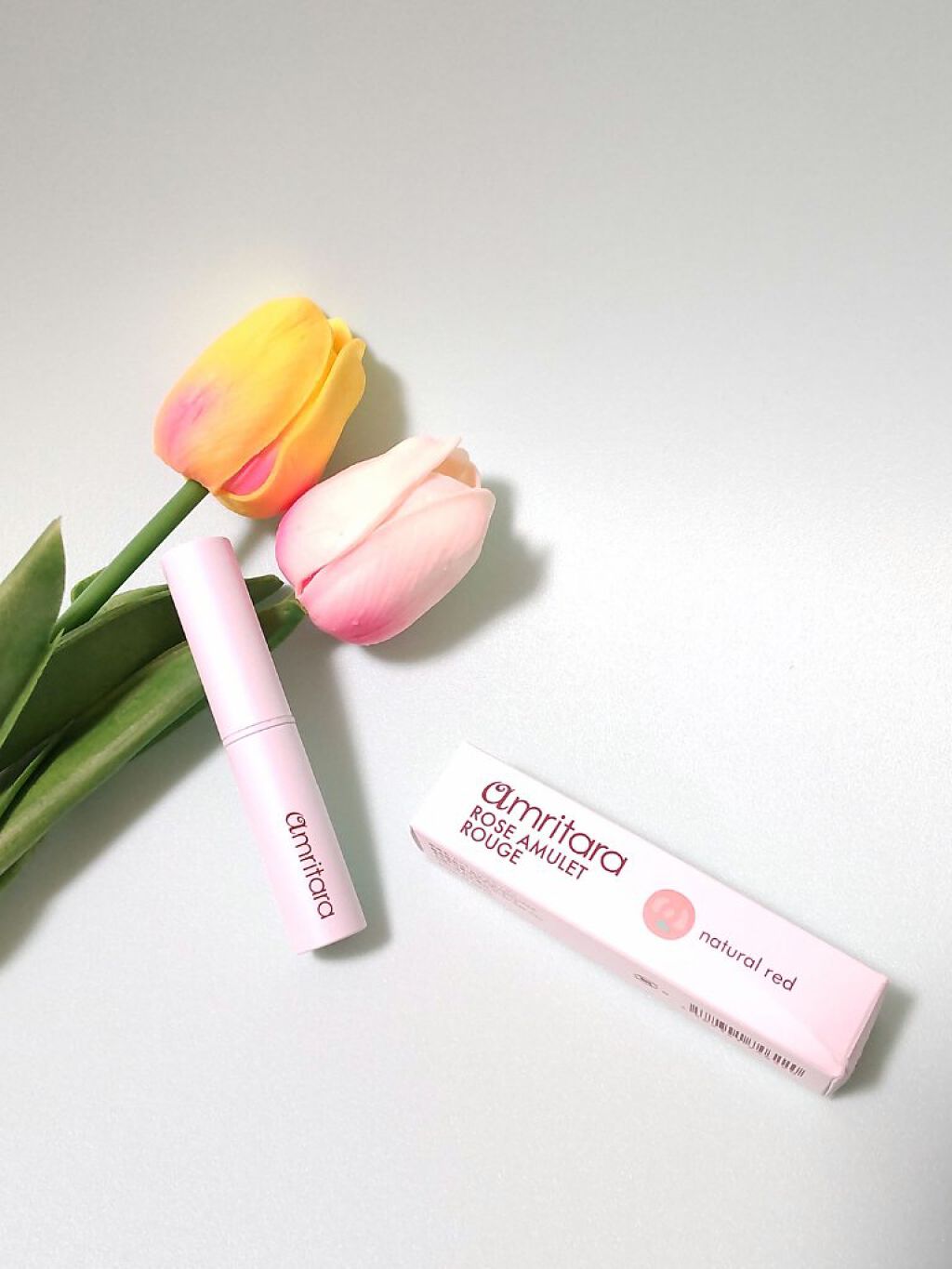 ローズ アミュレット ルージュ/AMRITARA/口紅を使ったクチコミ（1枚目）