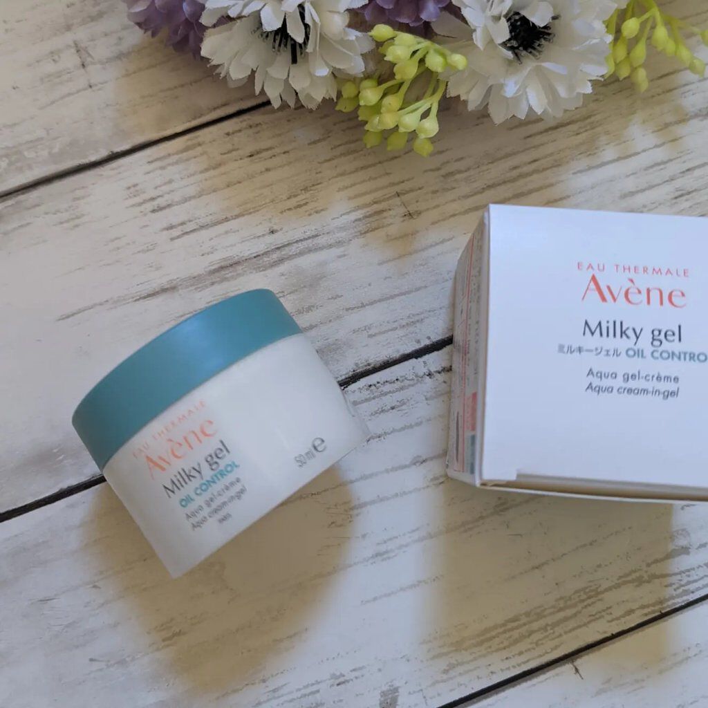 ミルキージェル　オイルコントロール/アベンヌ/オールインワン化粧品を使ったクチコミ（1枚目）