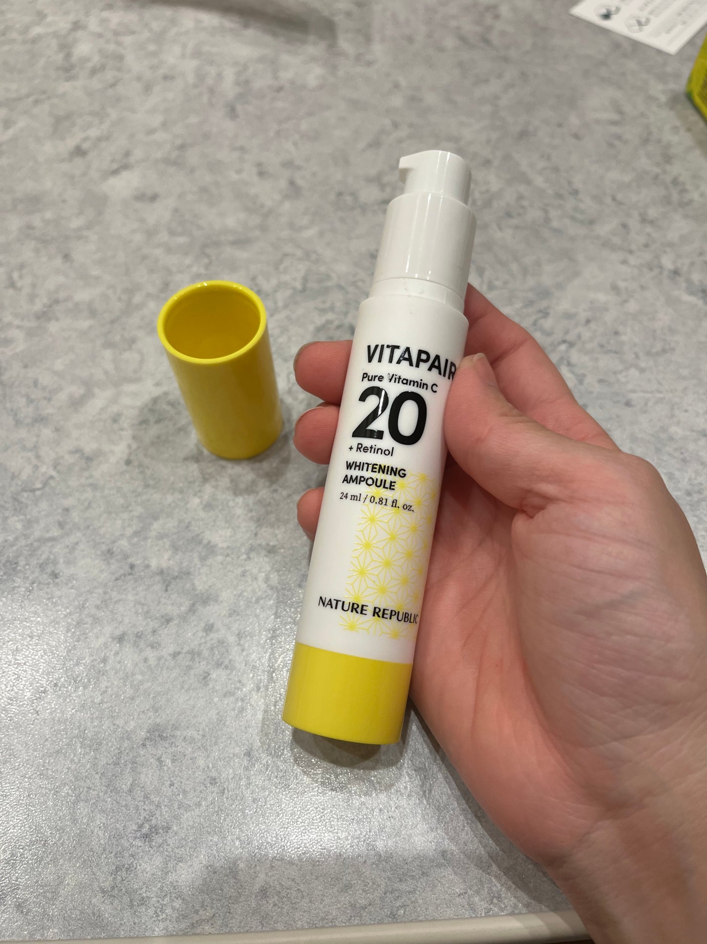 ビタペアC ビタレチ美容液/ネイチャーリパブリック/美容液を使ったクチコミ(2枚目)
